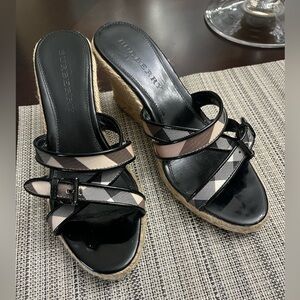 Burberry wedges